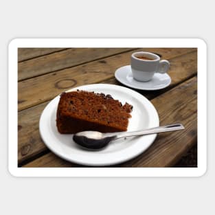 Coffee and Cake Sticker